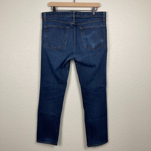 J Brand Mick Jeans Indigo 36 Straight Leg Denim Medium Wash Casual Capsule - Picture 3 of 16